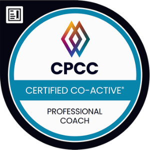 Certified Professional Co-Active Coach (CPCC) badge